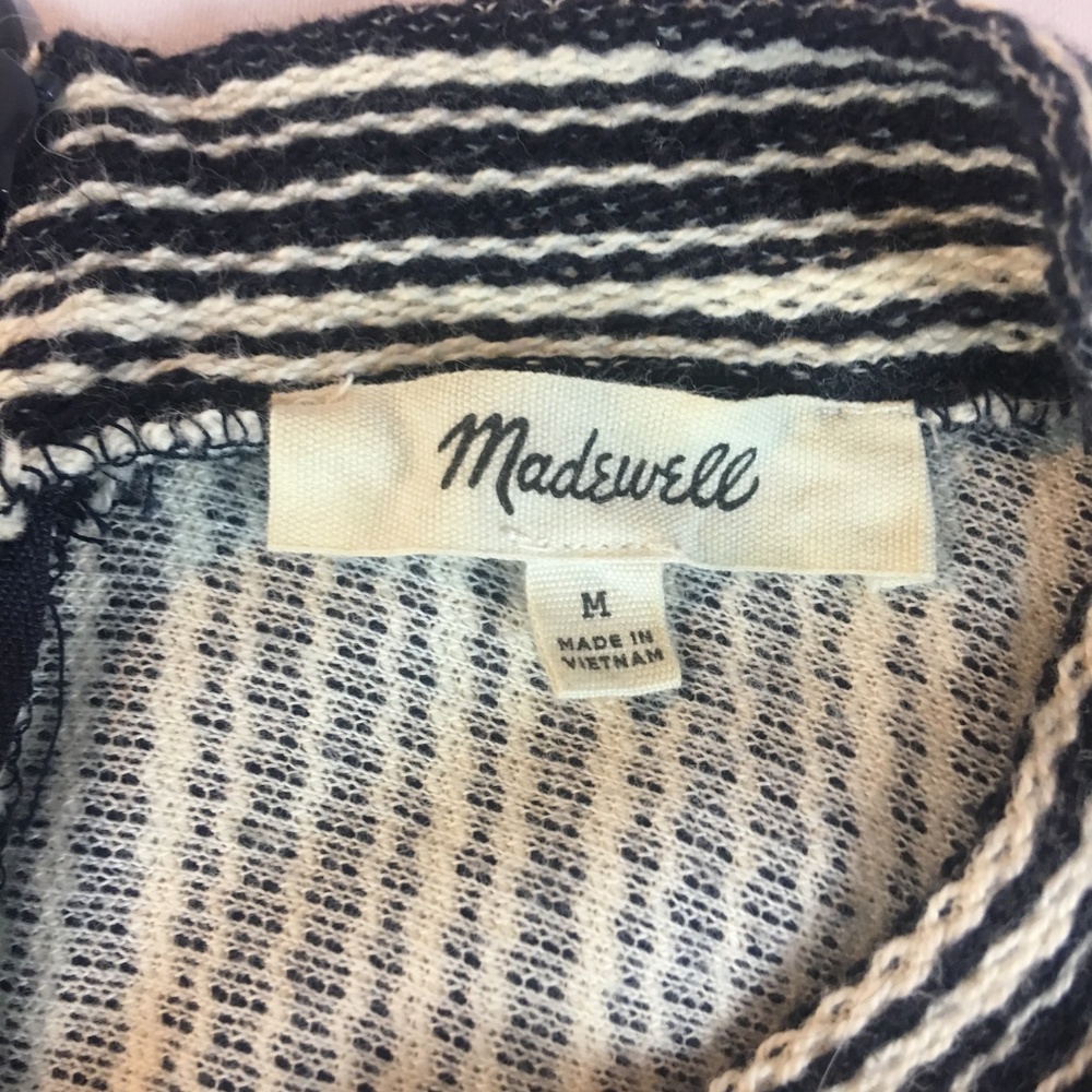 💎SOLD💎MADEWELL Vertical Striped Tank Top M - Picture 4 of 4